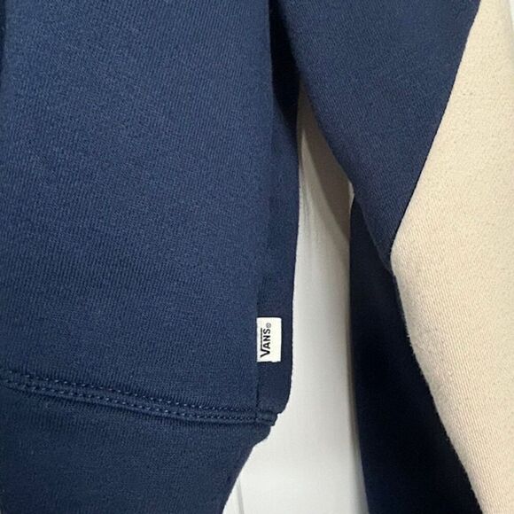 VANS Academy Colorblock Crop Crew *Navy/Cream - Picture 7 of 9